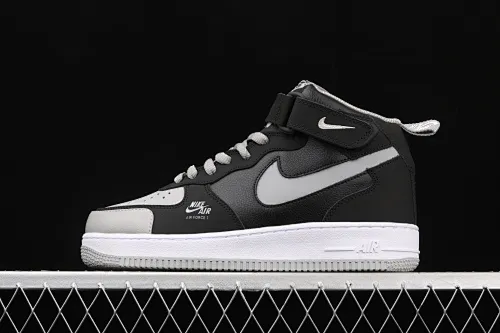 All categories Nk Air Force 1 Air Force series Nk Air Force 1 Mid Air Force mid-top Nk Air Force 1 Mid "Shadow Grey" Shadow Gray Air Force One Chinese casual sneakers BQ6819-008